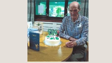 Whittlesey care Home Resident turns 80